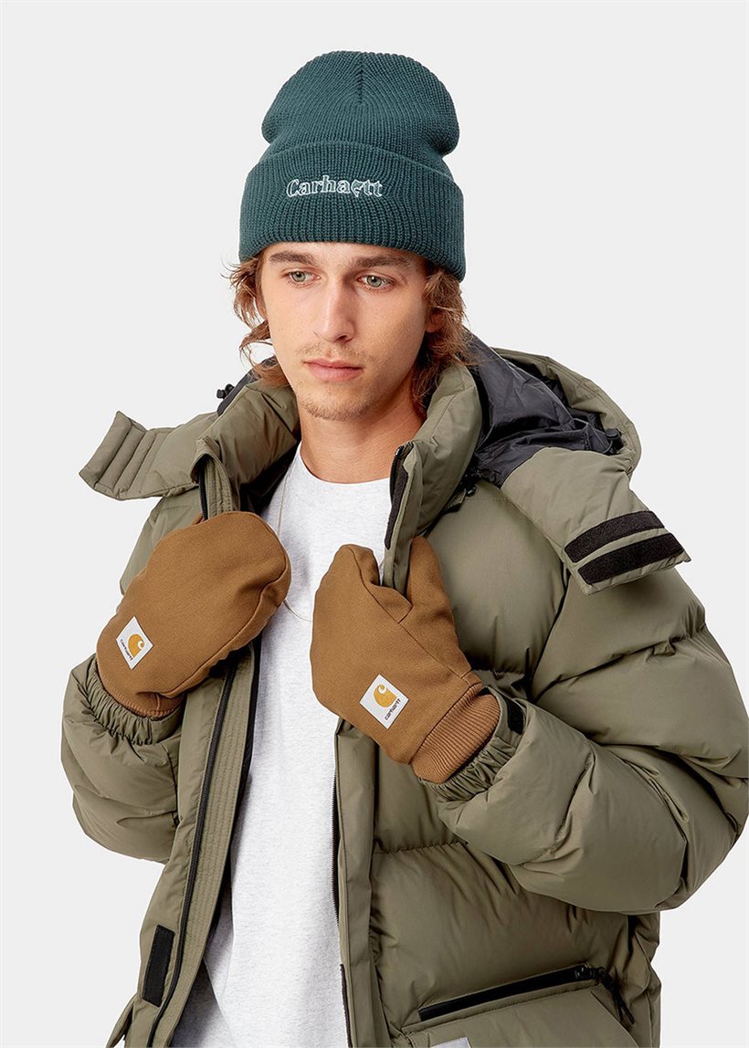Carhartt WIP I030899 Carston hamilton brown mittens