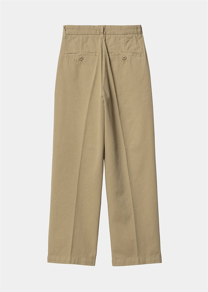 Carhartt WIP I029802 W' Cara ammonite garment dyed cotton pants
