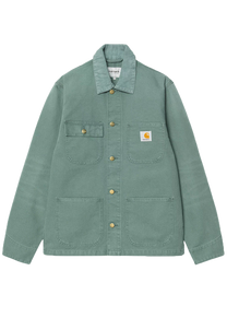 Carhartt WIP I034787 Michigan silver pine stone canvas coat