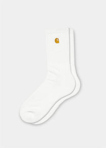 Carhartt WIP I029421 Chase white gold socks