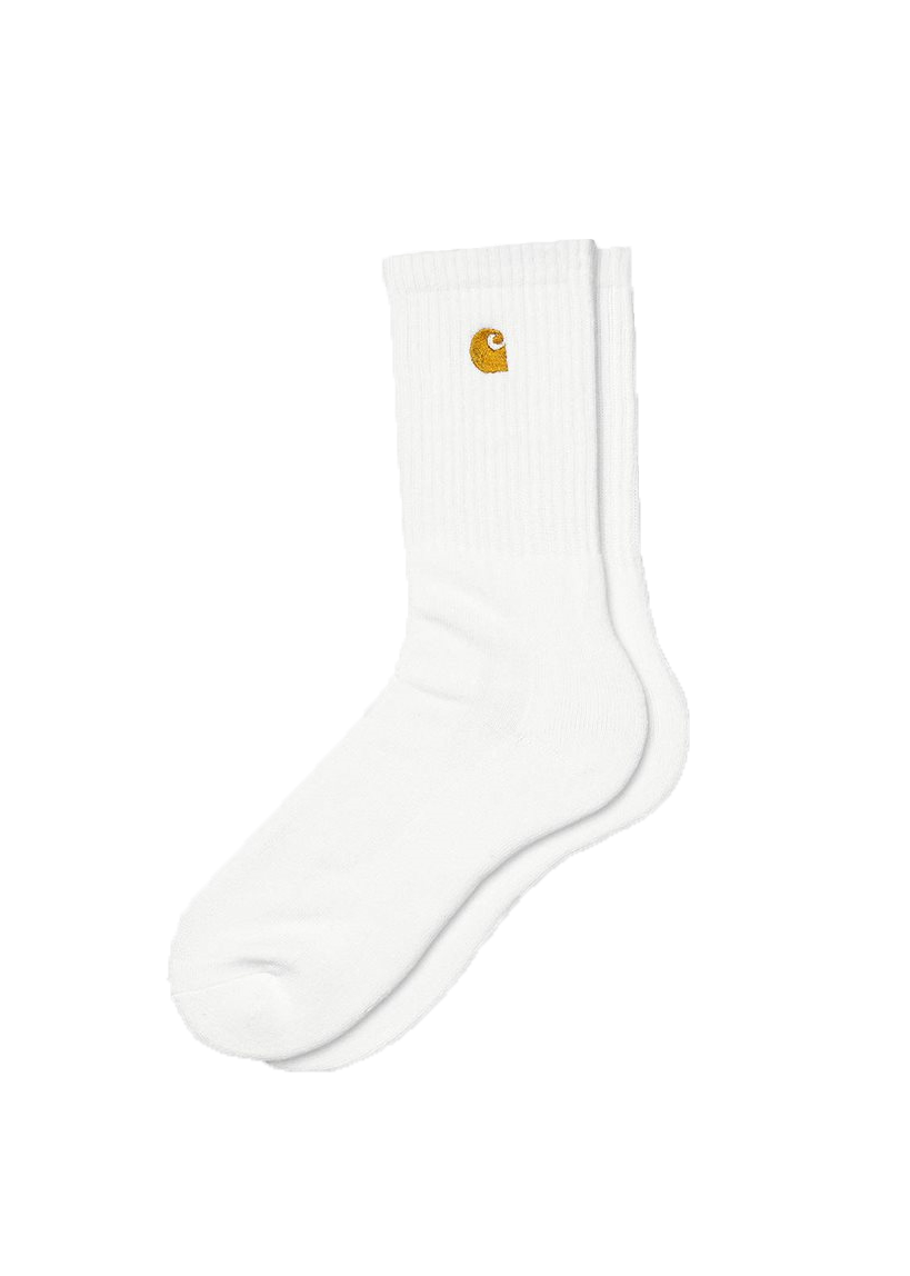 Carhartt WIP I029421 Chase white gold socks