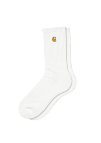 Carhartt WIP I029421 Chase white gold socks