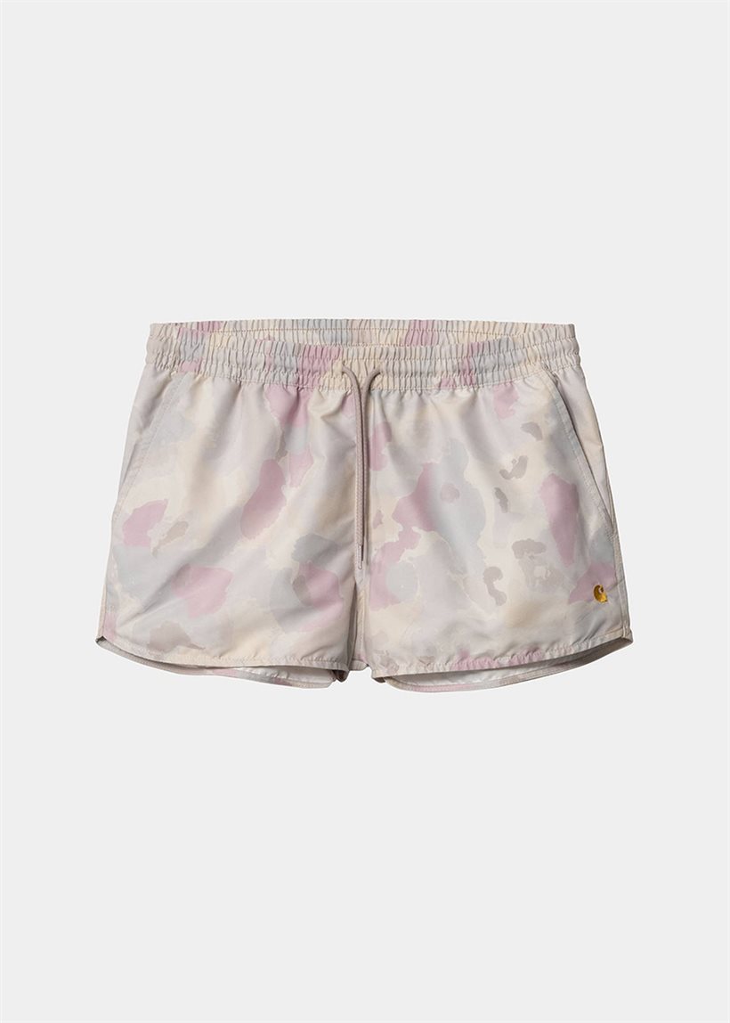 Carhartt WIP I028940 W' Chase camo tide pale quartz swim trunks