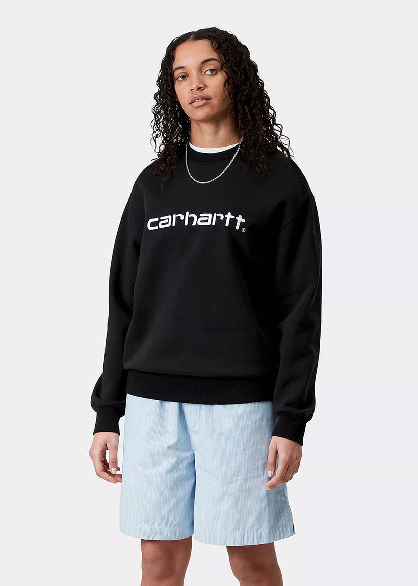 Carhartt WIP I033647 W' Carhartt black/white sweat