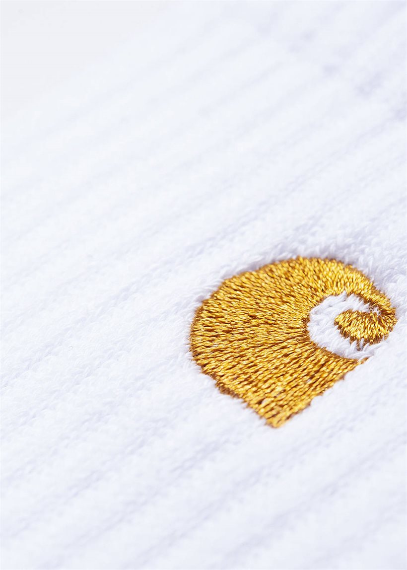Carhartt WIP I029421 Chase white gold socks