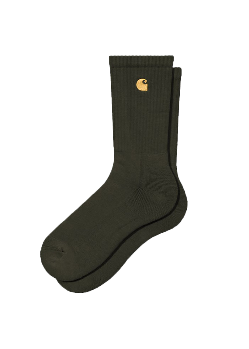 Carhartt WIP I029421 Chase olive/gold socks