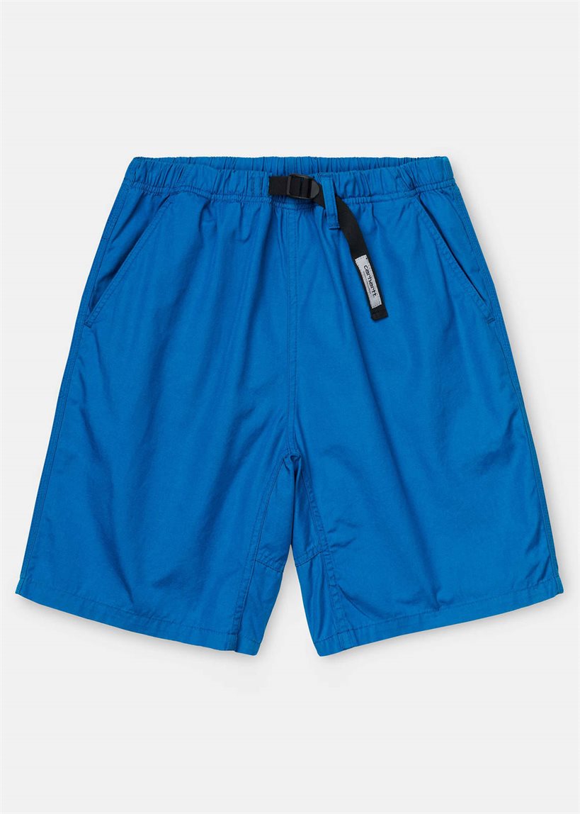 Carhartt WIP I025931 Clover azzuro rinsed shorts