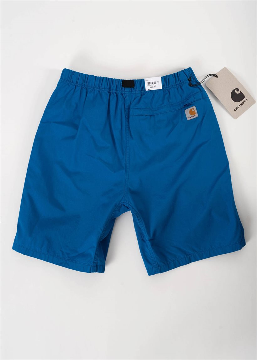 Carhartt WIP I025931 Clover azzuro rinsed shorts