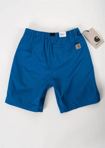 Carhartt WIP I025931 Clover azzuro rinsed shorts