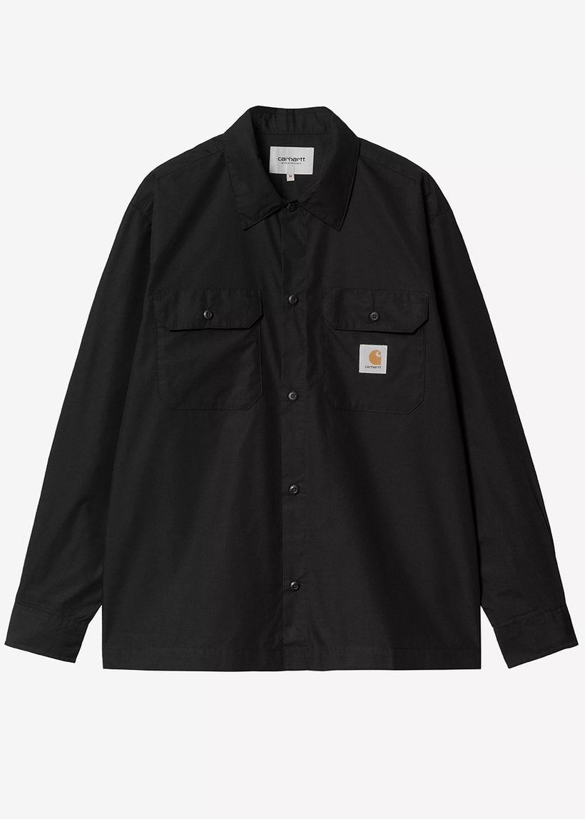 Carhartt WIP I033814 L/S Craft black shirt