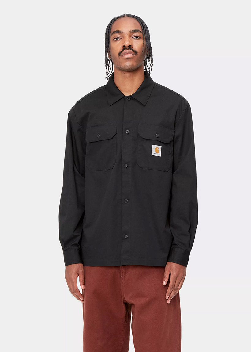 Carhartt WIP I033814 L/S Craft black shirt