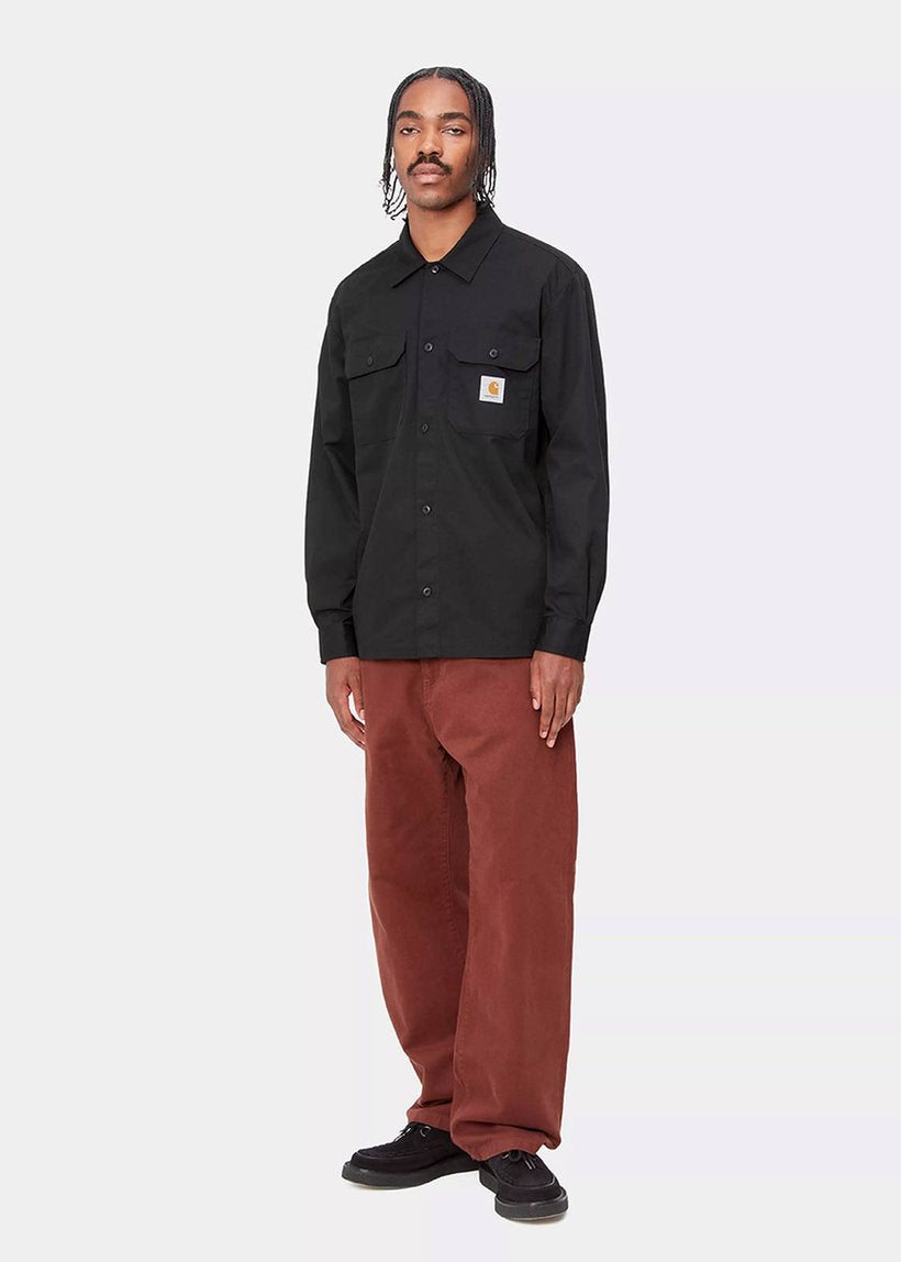 Carhartt WIP I033814 Craft black L/S shirt