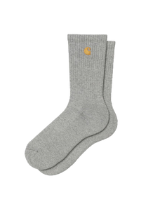 Carhartt WIP I029421 Chase grey heather gold socks
