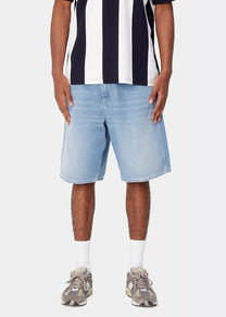 Carhartt WIP I033333 Simple light true washed blue shorts