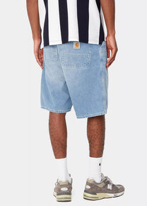 Carhartt WIP I033333 Simple light true washed blue shorts