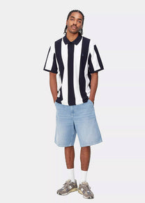 Carhartt WIP I033333 Simple light true washed blue shorts