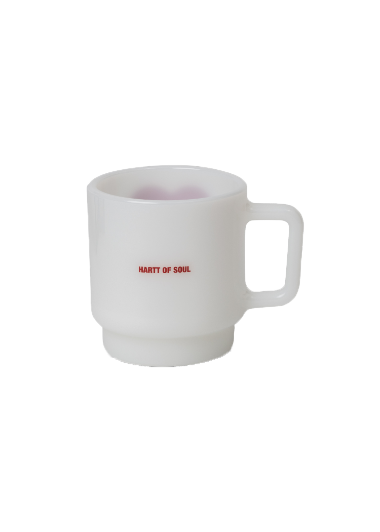 Carhartt WIP I035873 Heart white glass mug
