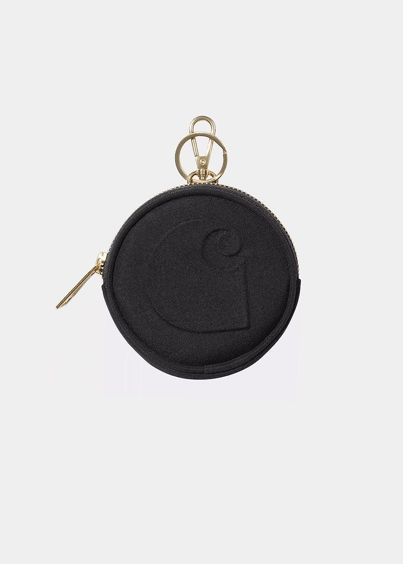 Carhartt WIP I033780 Clarton black zip wallet