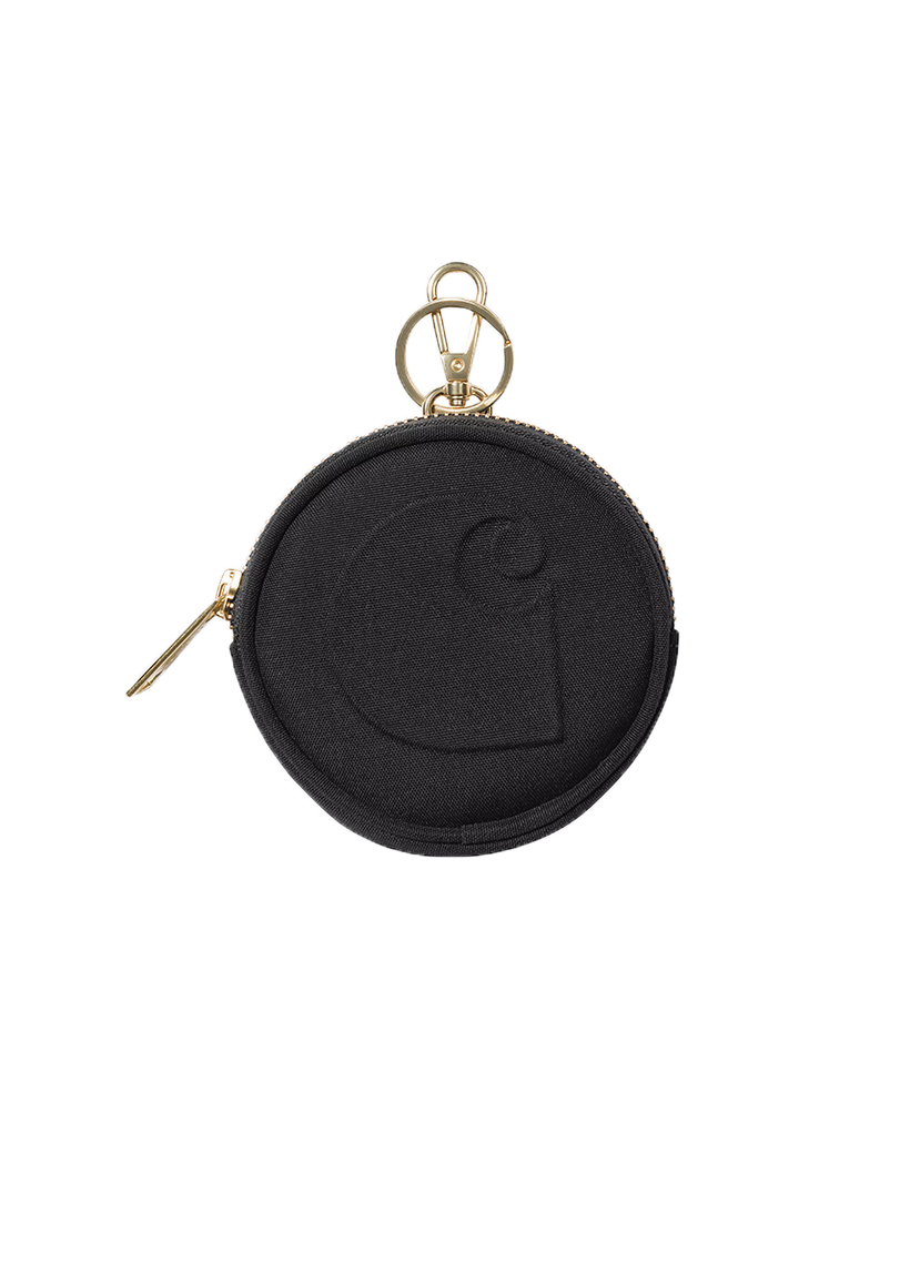 Carhartt WIP I033780 Clarton black zip wallet