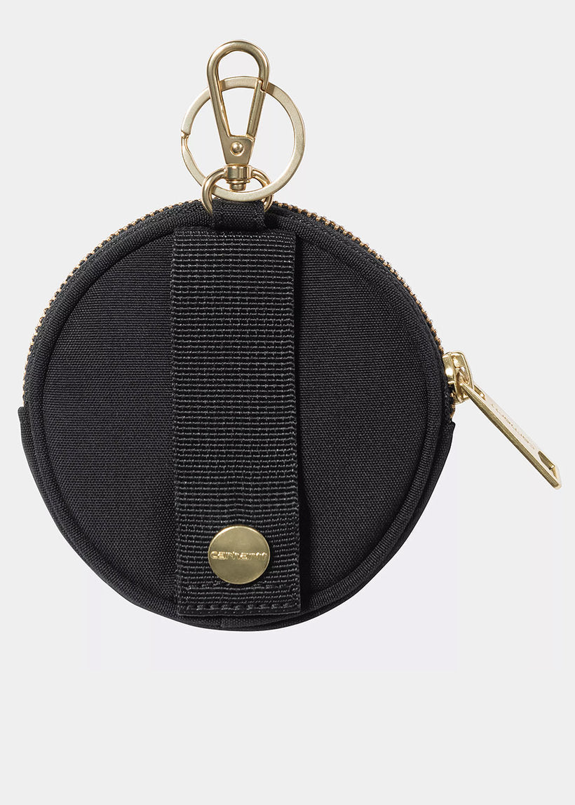 Carhartt WIP I033780 Clarton black zip wallet