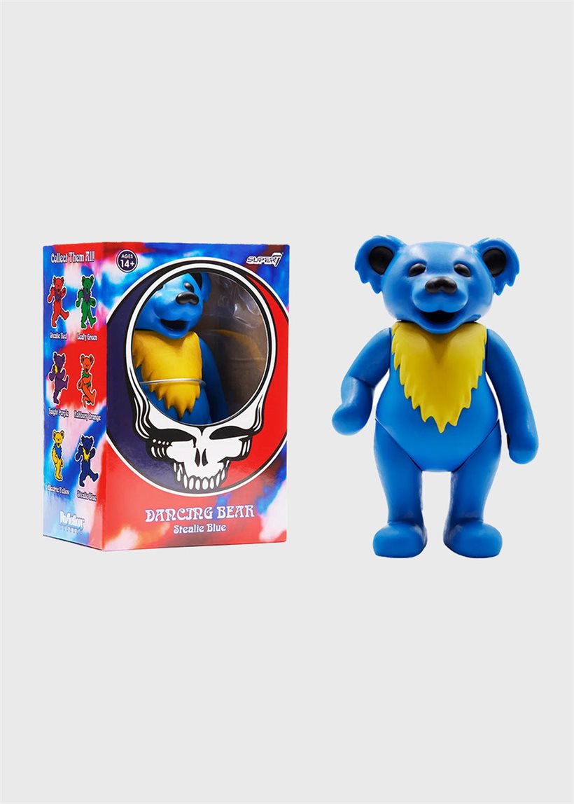 Super 7 Grateful Dead-Dancing blue bear