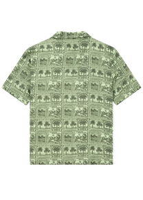 Deus Ex Machina Mail Man green shirt