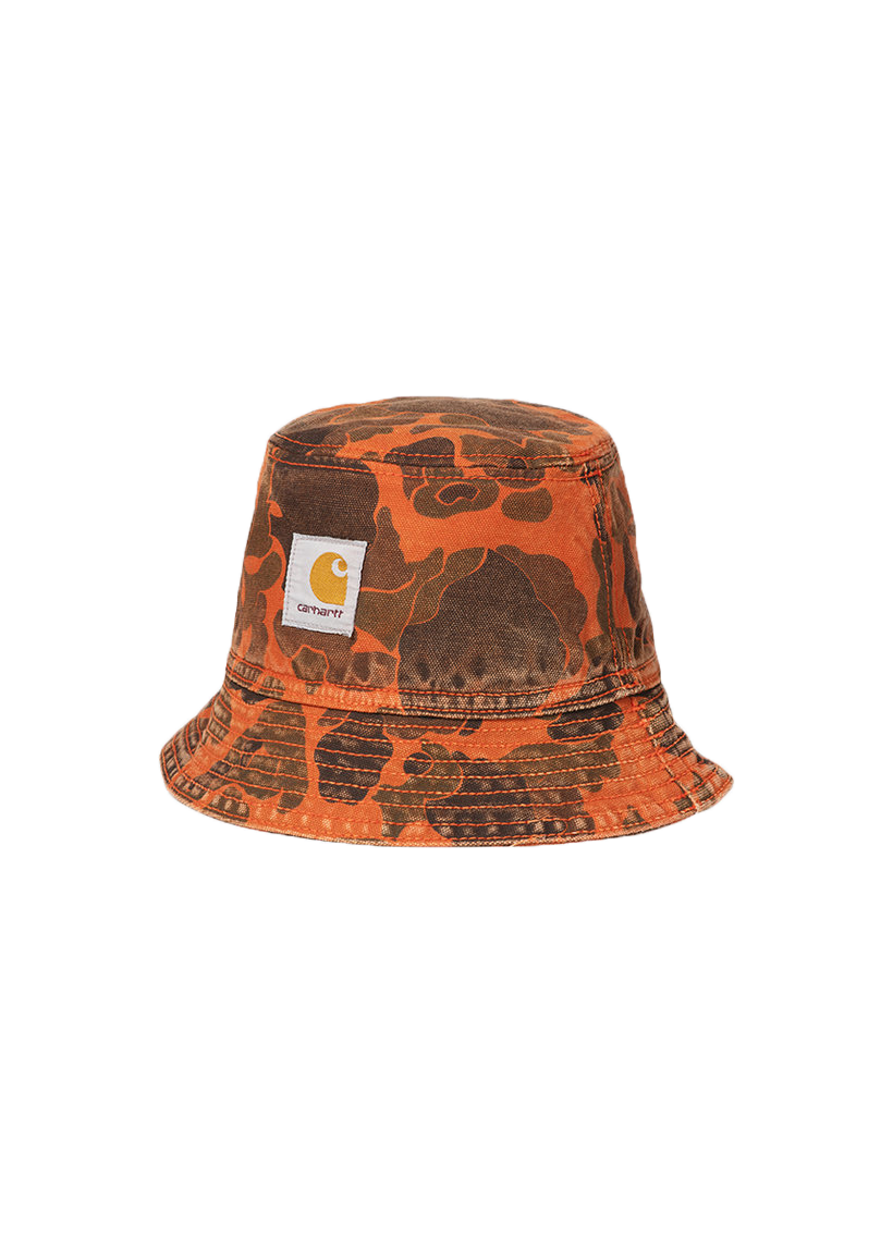 Carhartt WIP I034248 Duck camo duck/green turmeric bucket hat