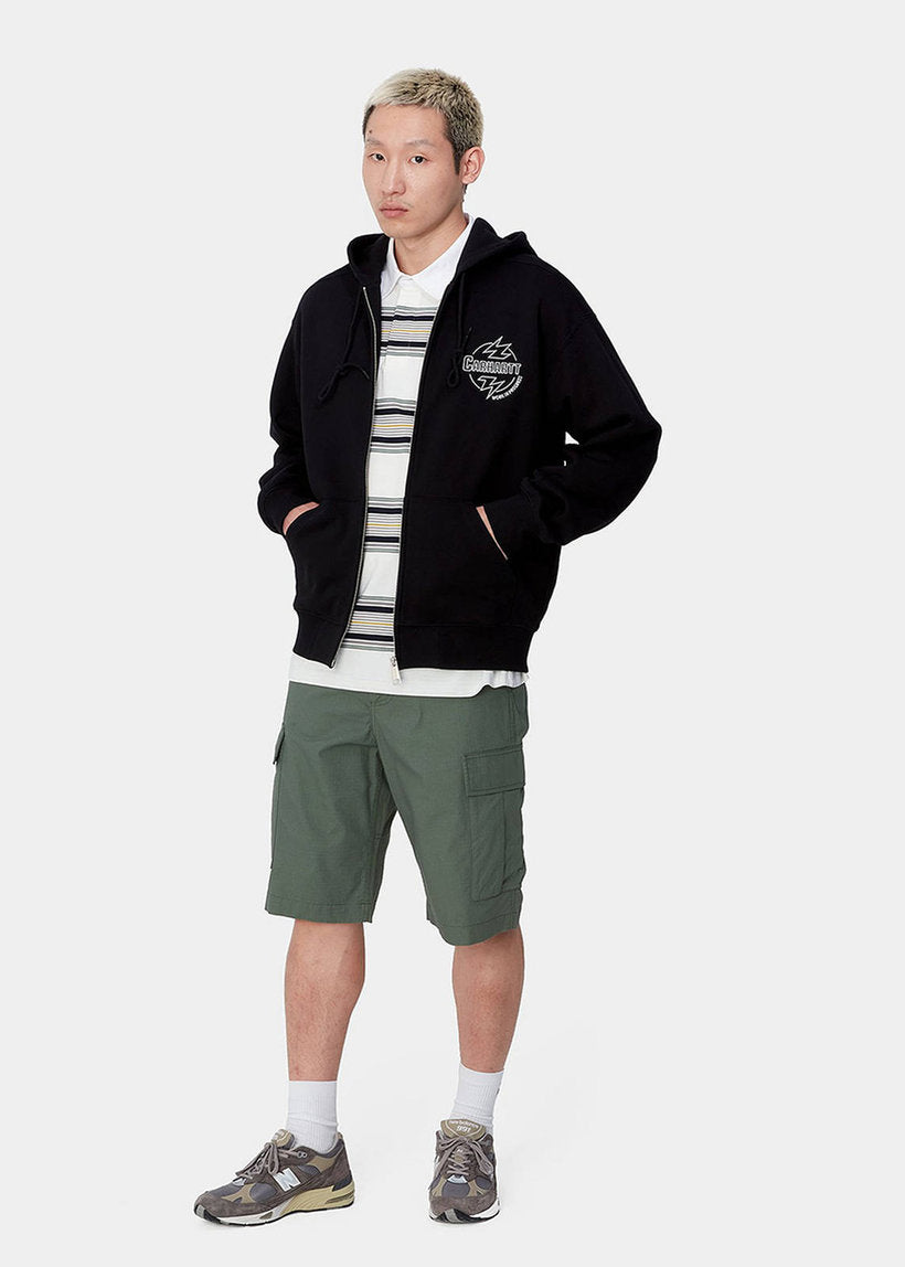 Carhartt WIP I028246 Regular cargo green rinsed shorts