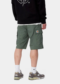 Carhartt WIP I028246 Regular cargo green rinsed shorts
