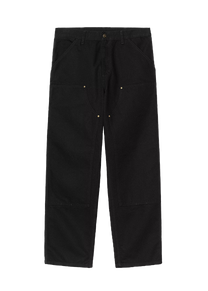 Carhartt WIP I031501 Double Knee black rinsed pants