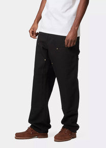 Carhartt WIP I031501 Double Knee black rinsed pants