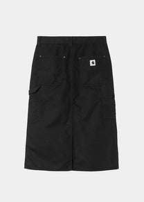 Carhartt WIP I033773 W' Double Knee black skirt