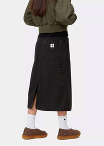 Carhartt WIP I033773 W' Double Knee black skirt