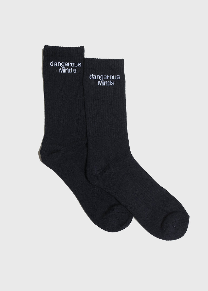 Dangerous Minds black-white socks