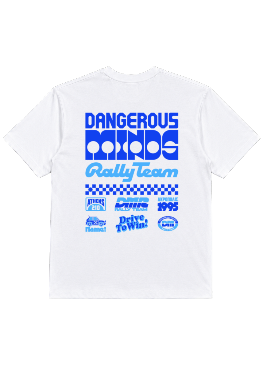 Dangerous Minds Akropolis by Allister Lee white tee