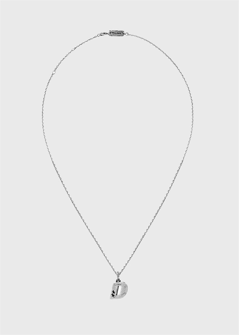 Twojeys D silver necklace