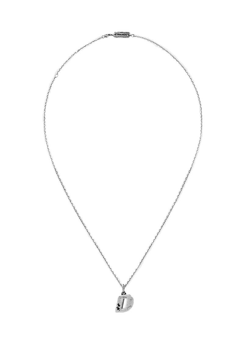 Twojeys D silver necklace