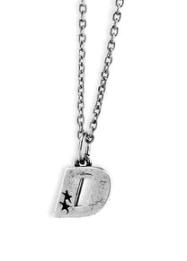 Twojeys D silver necklace