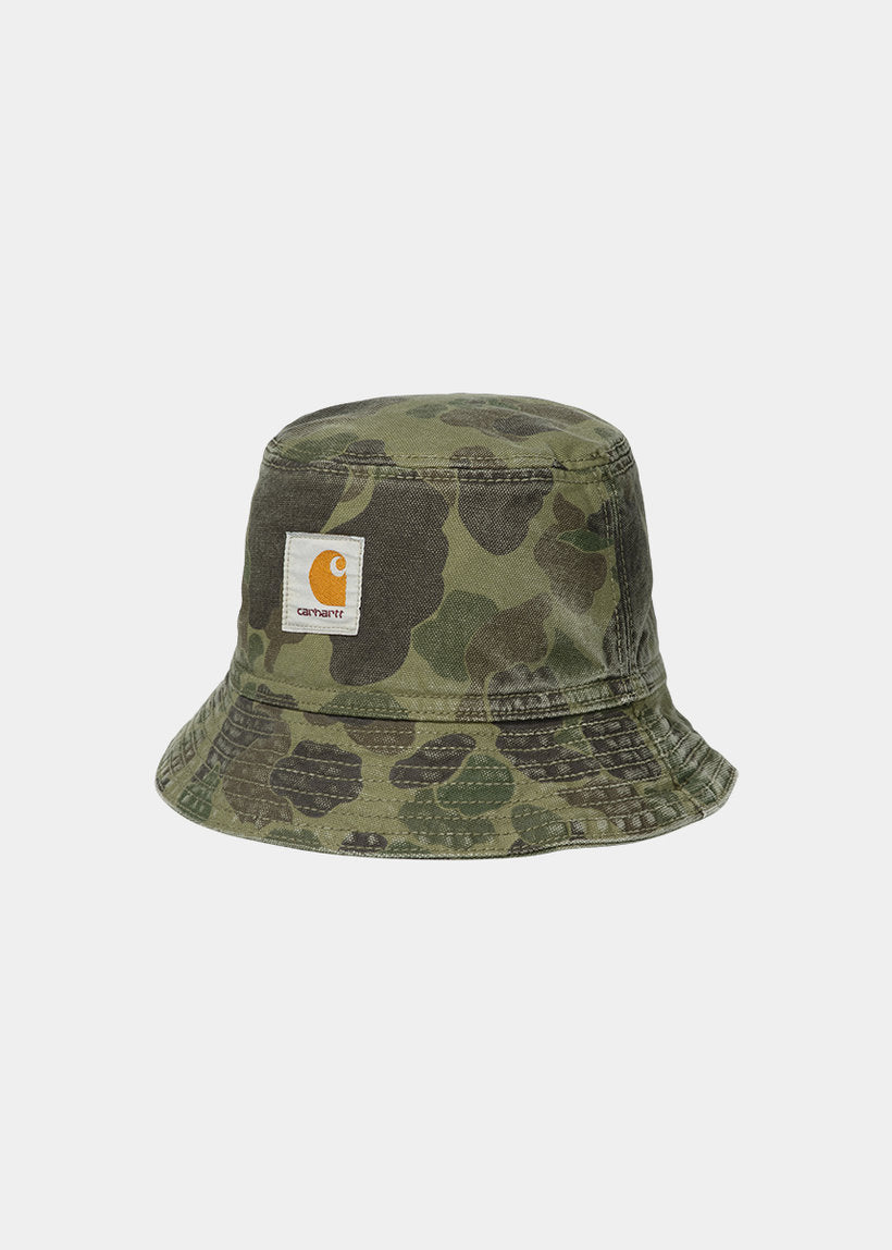 Carhartt WIP I034248 Duck camo duck/office green bucket hat