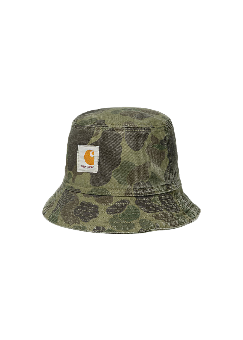 Carhartt WIP I034248 Duck camo duck/office green bucket hat