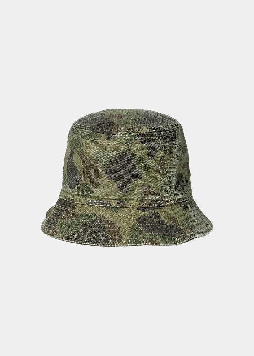 Carhartt WIP I034248 Duck camo duck/office green bucket hat