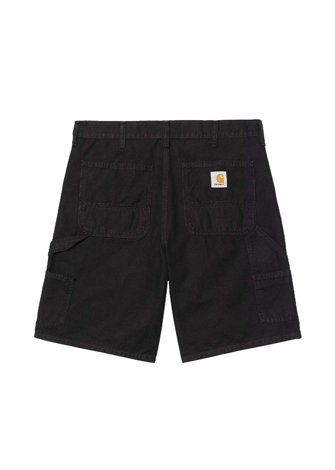 Carhartt WIP I034793 Double Knee black stone washed shorts