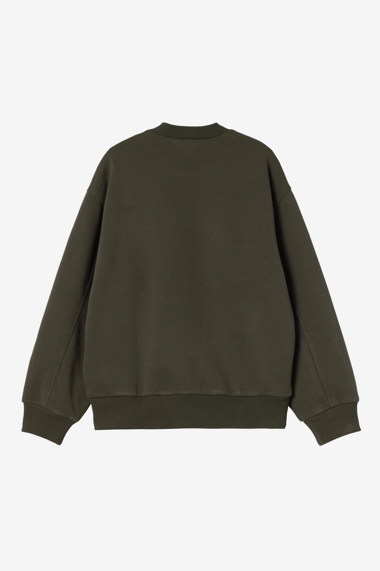 Carhartt WIP I035547 Detroit olive stone washed sweatshirt
