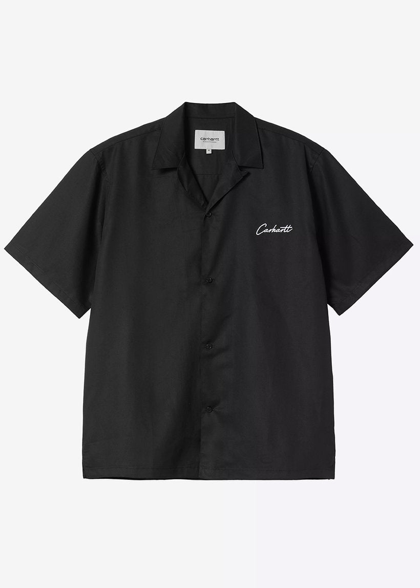 Carhartt WIP I031465 S/S Delray black/white shirt