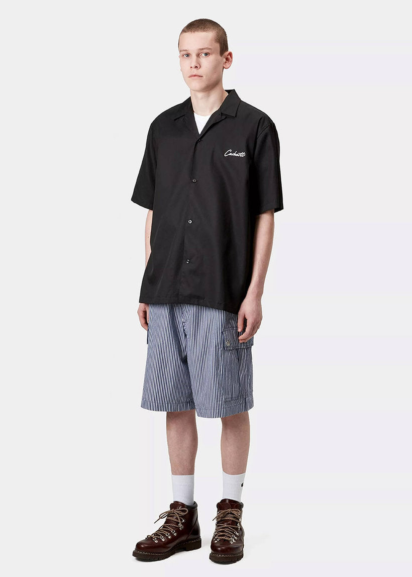 Carhartt WIP I031465 Delray black/white S/S shirt