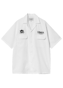 Carhartt WIP I034738 Deli white/black S/S shirt