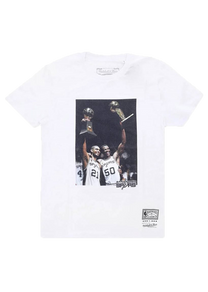 Mitchell &amp; Ness NBA Player Photo Spurs tee