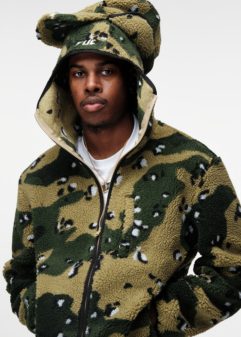 FUC camo ear cap