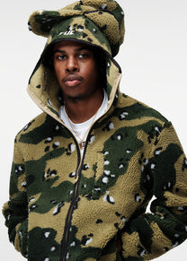 FUC camo ear cap