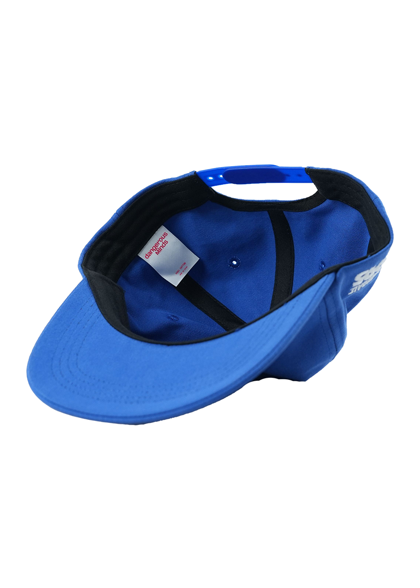 Dangerous Minds Akropolis by Allister Lee embroidery blue cap